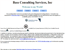 Tablet Screenshot of bassconsulting.com